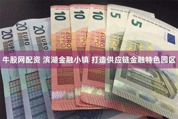 牛股网配资 滨湖金融小镇 打造供应链金融特色园区